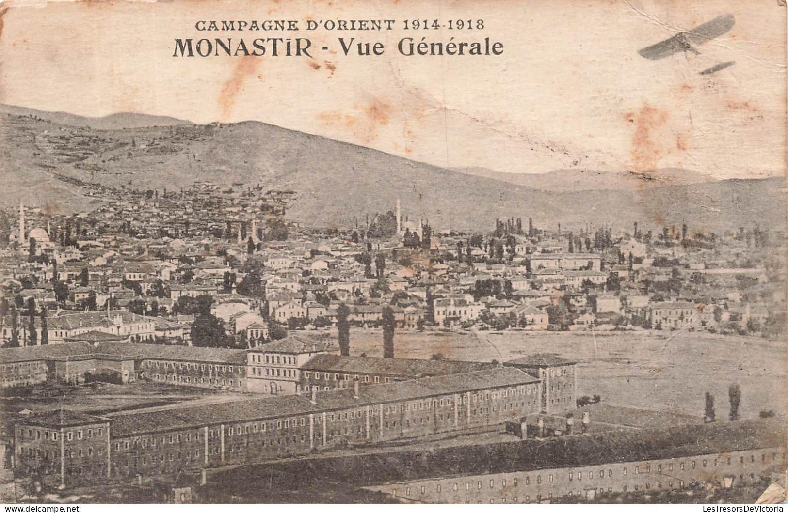 MACEDOINE DU NORD - Monastir - Vue générale - Campagnie d Orient 1914 1918 - Carte postale ancienne