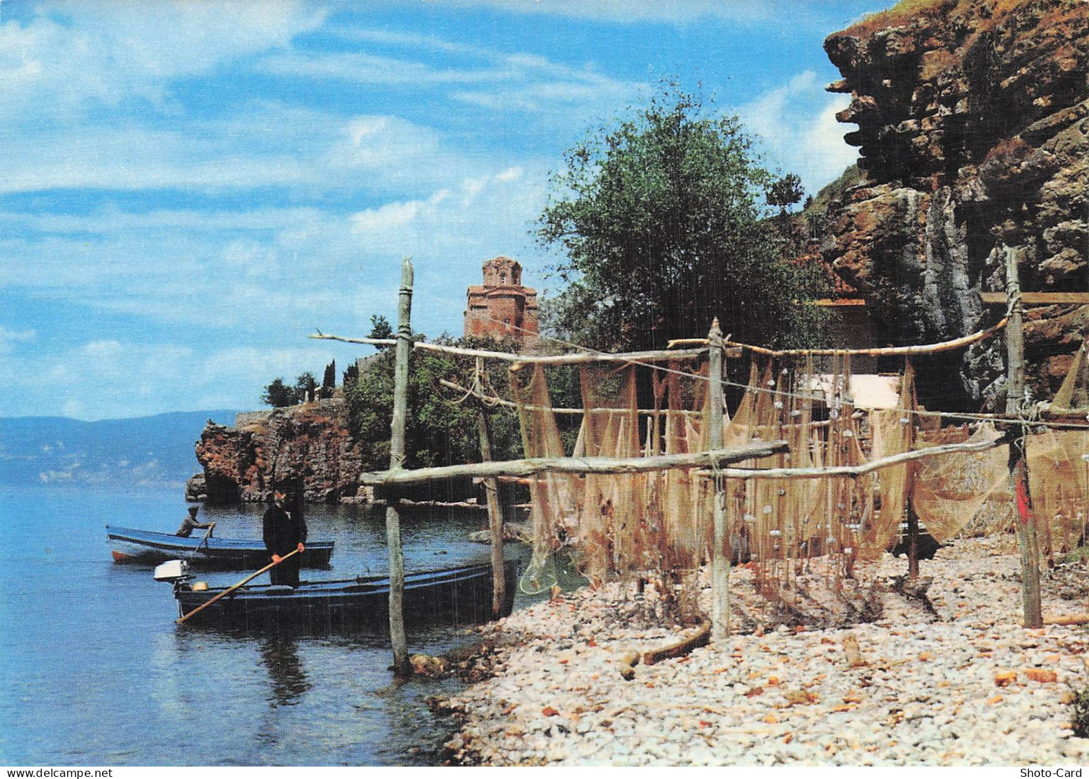 MACEDOINE DU NORD OHRID MONASTERE DE ST JOVAN KANEO