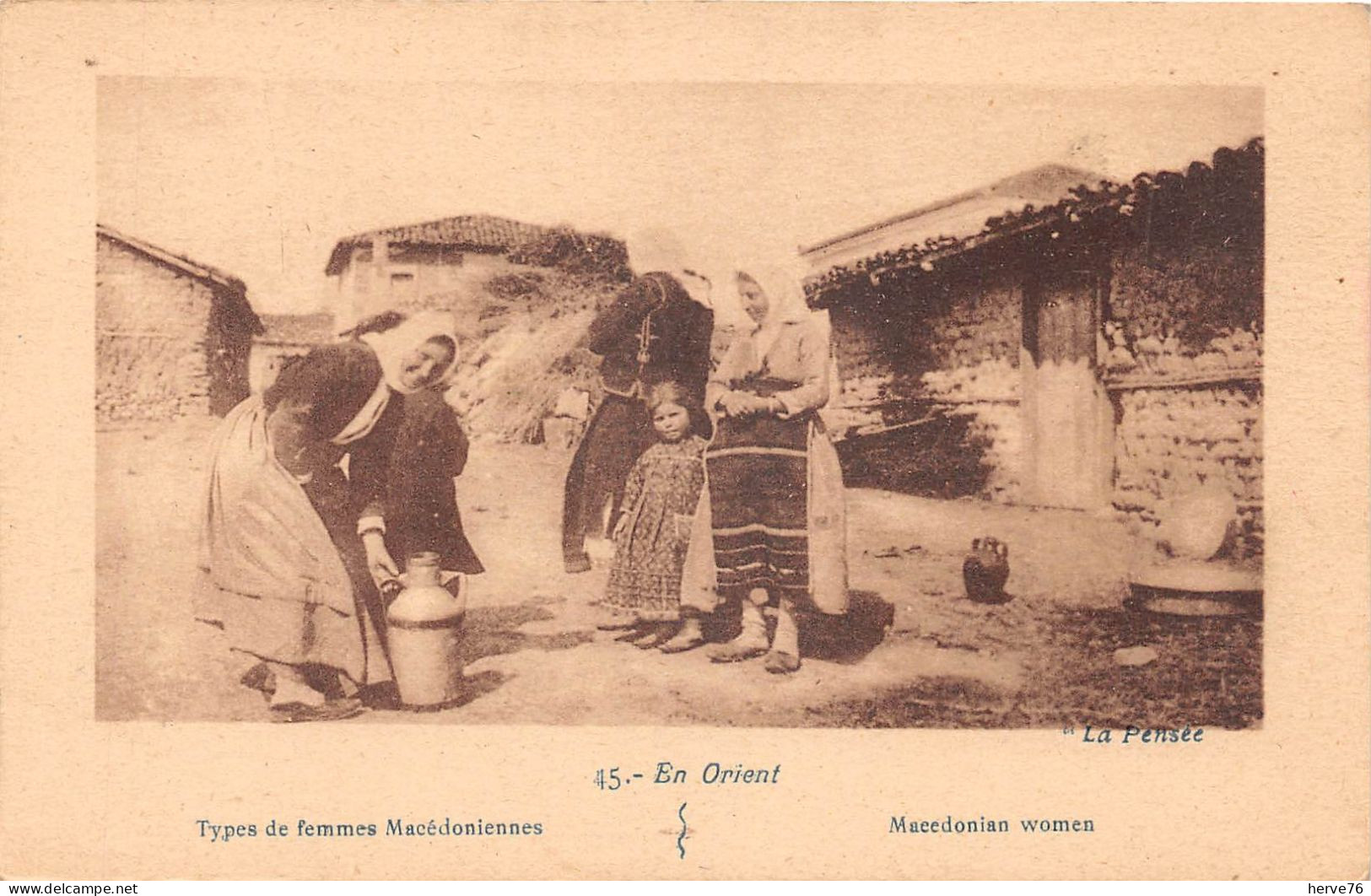 MACEDOINE DU NORD - Types de femmes macédoniennes