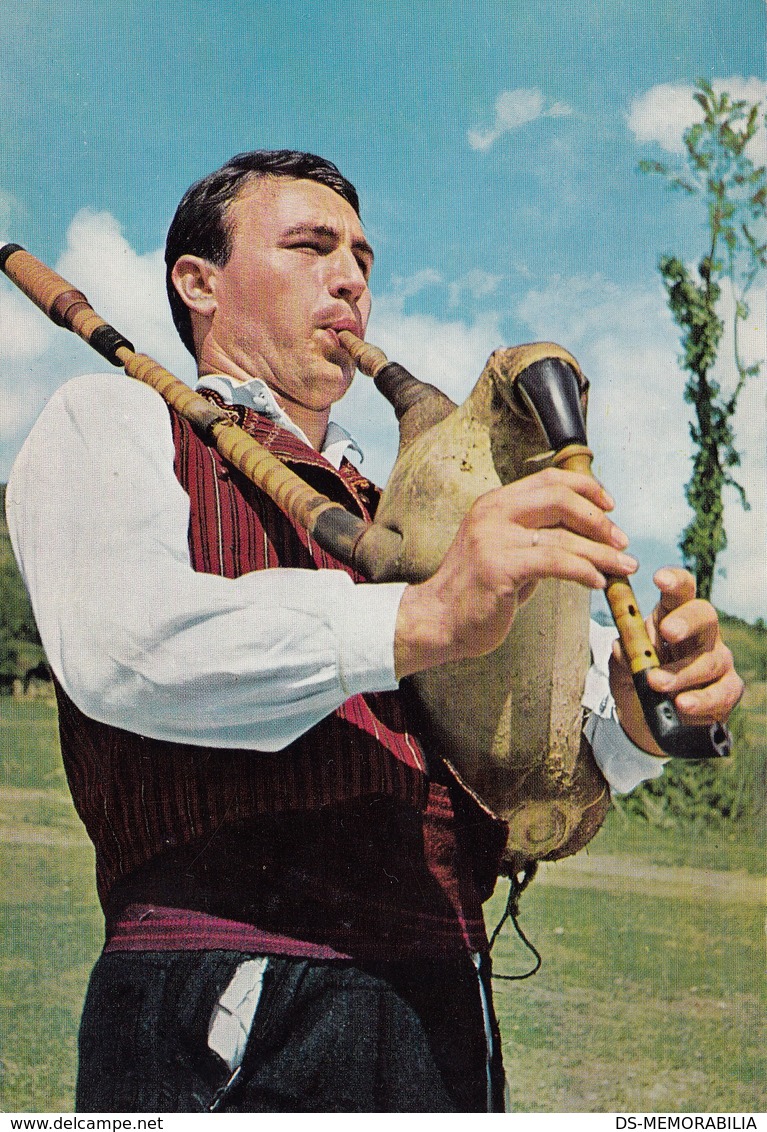 Macedonia - Folklore , Bag Piper