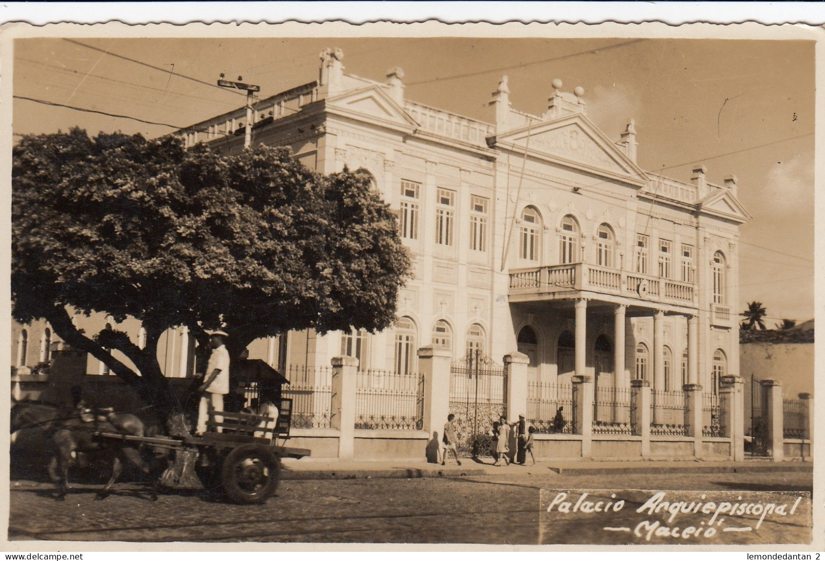 Maceió - Palacio Arcquiepiscopal - photocard