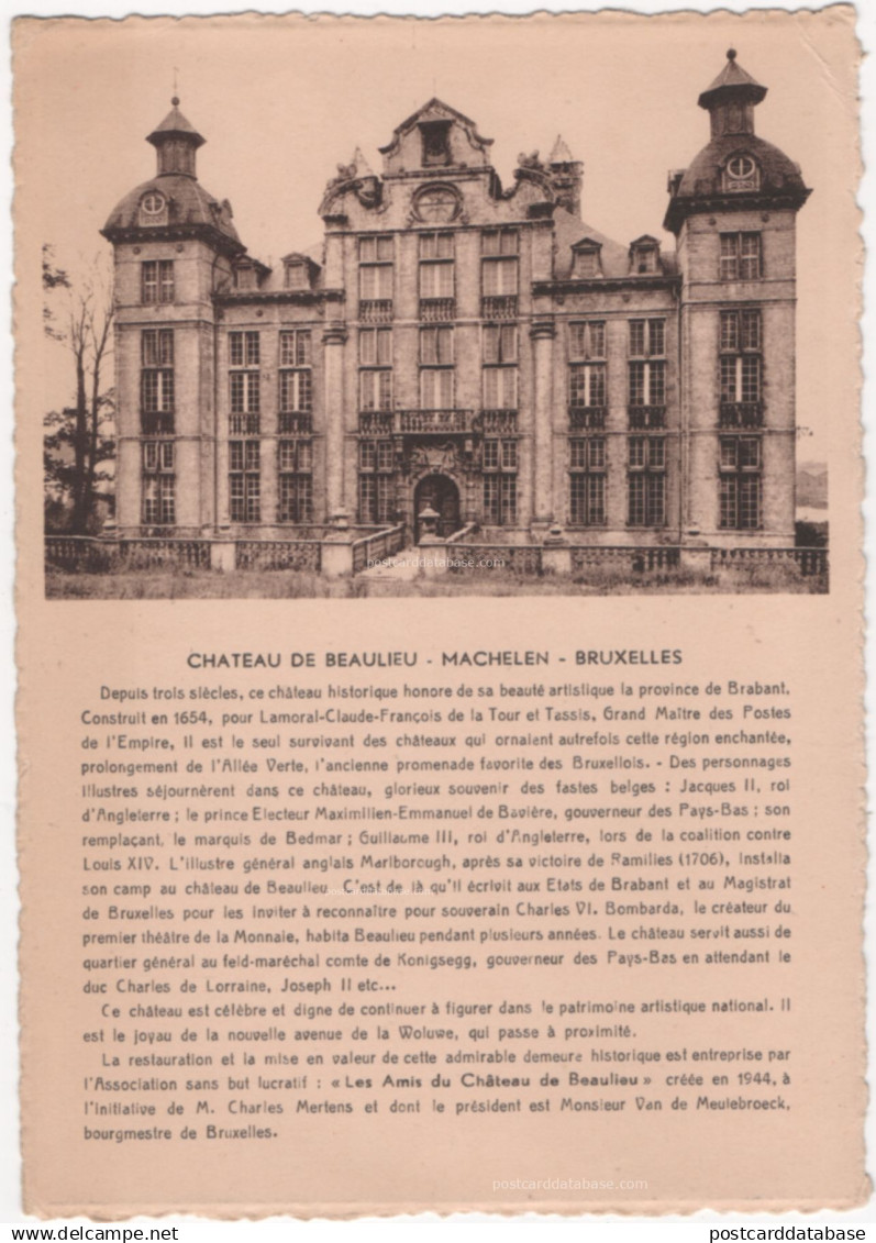 Machelen - Chateau de Beaulieu