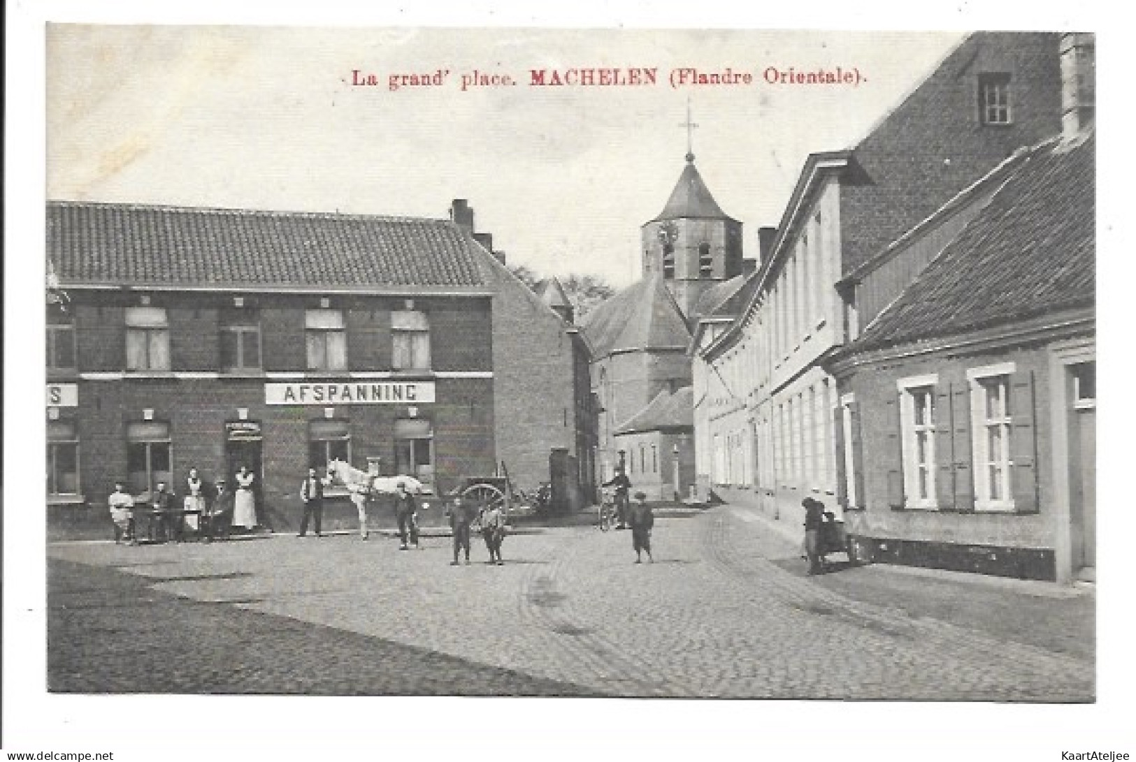 Machelen - La grand'Place.