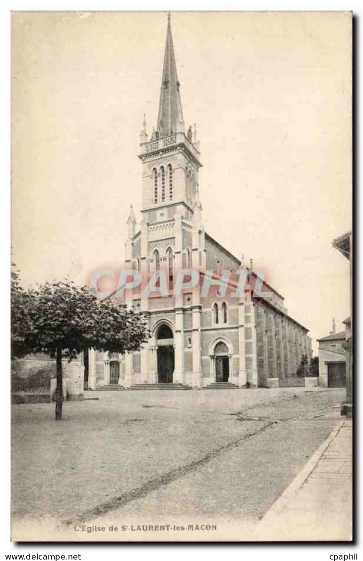 Macon - Eglise de St Laurent les Macon - CPA