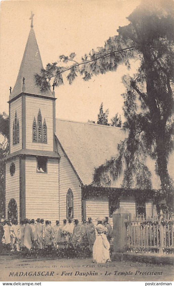 Madagascar - FORT-DAUPHIN - Le temple protestant - Publ. Maison H. Annequin