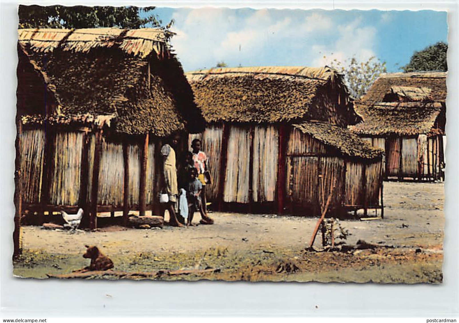 Madagascar - FORT DAUPHIN - Village, côté Est - Ed. Librairie du Sud 4201