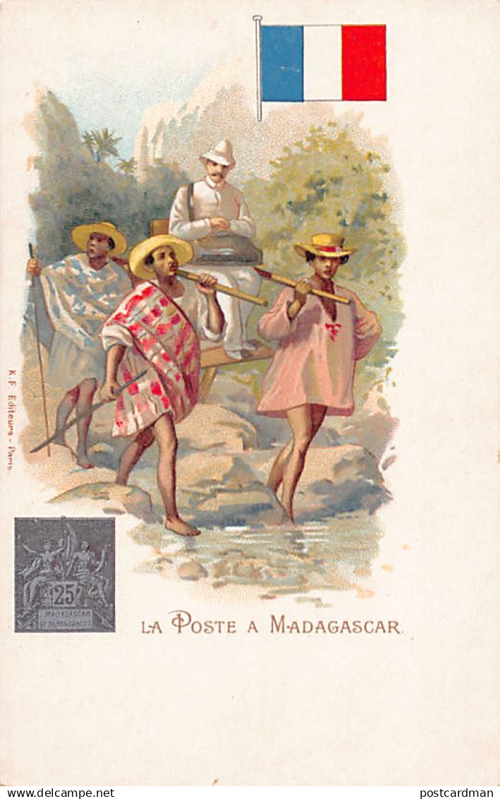 Madagascar - La Poste à Madagascar - Ed. Künzli
