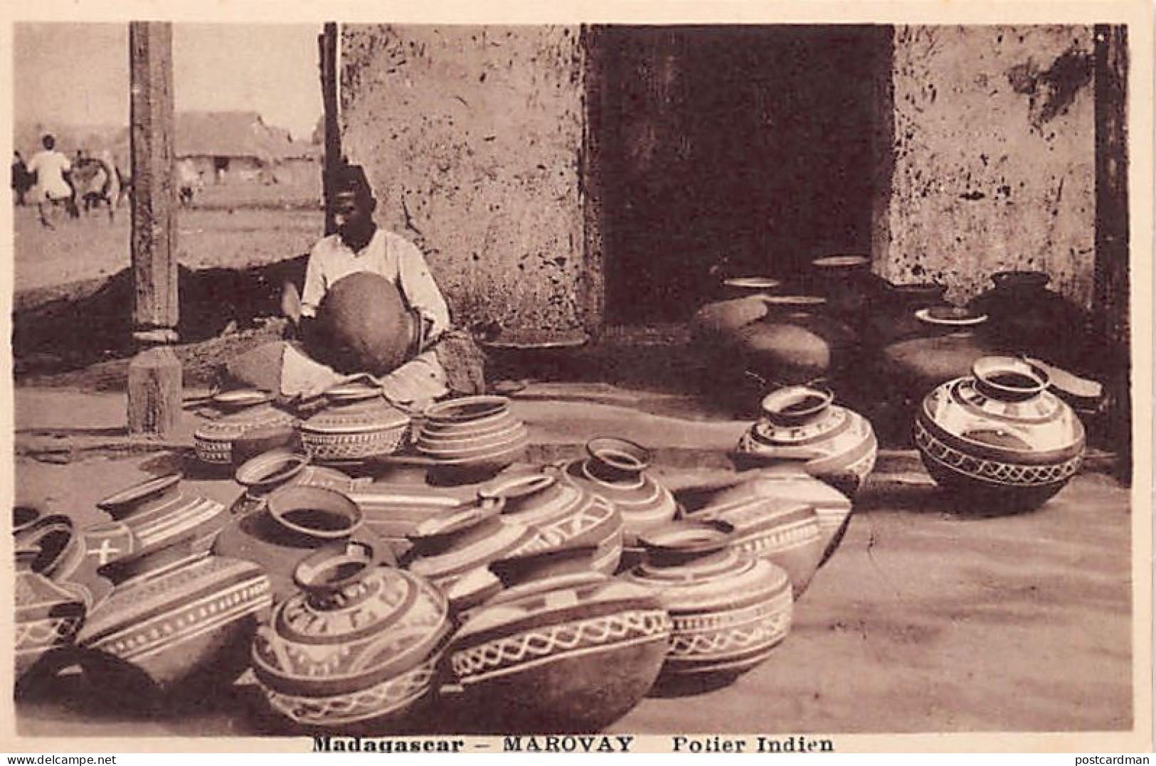 Madagascar - MAROVAY - Potier indien - Ed. Paillard