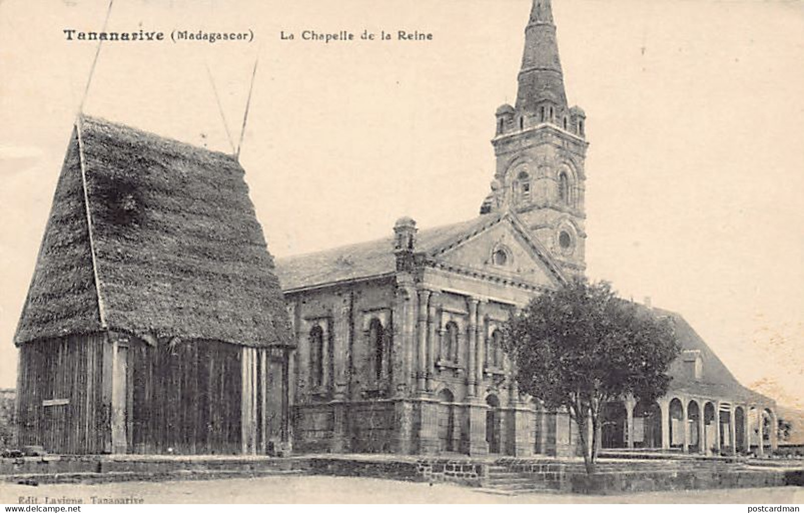Madagascar - TANANARIVE - La chapelle de la reine - Ed. Lavigne