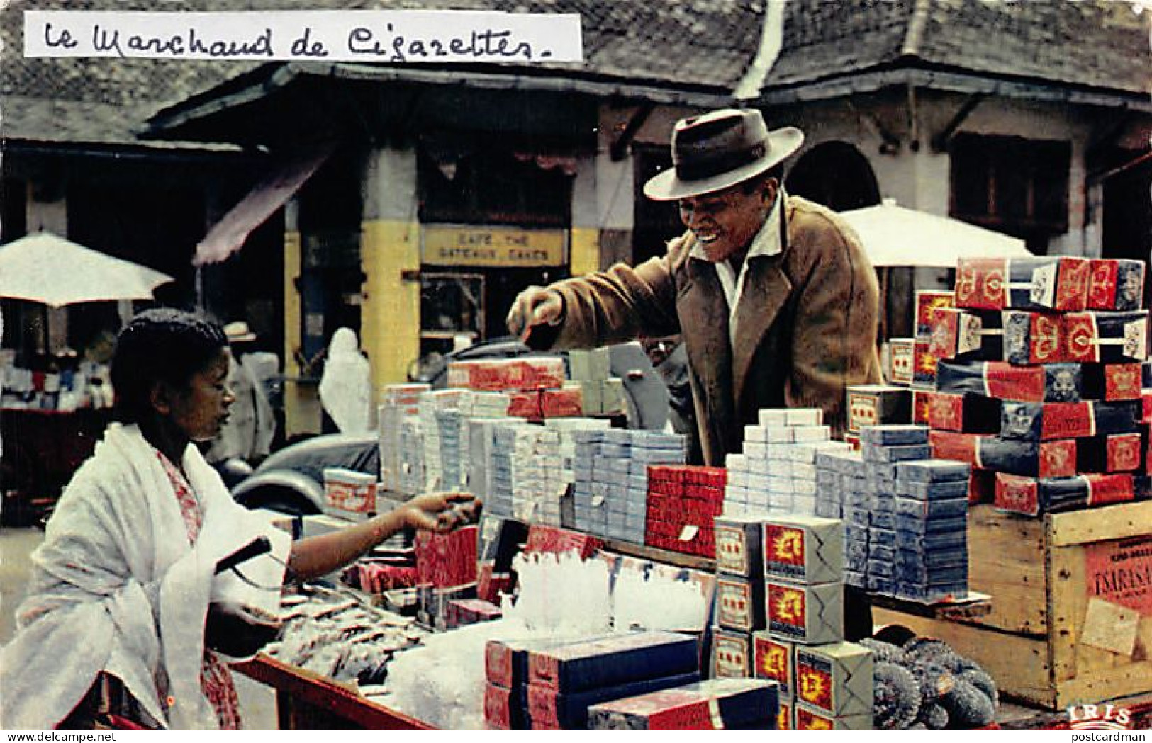 Madagascar - TANANARIVE - Le marchand de cigarettes - Ed. Librairie de Madagascar - Cliché Soubise 122