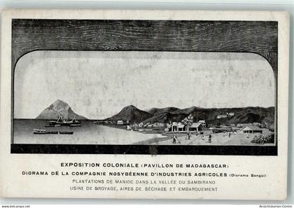 13959378 - Exposition Coloniale Pavillon de Madagaskar
