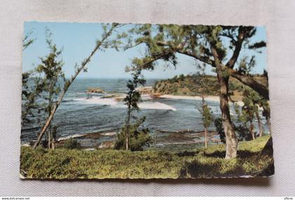 Cpsm 1965, Fort Dauphin, la plage du Gendarme, Madagascar