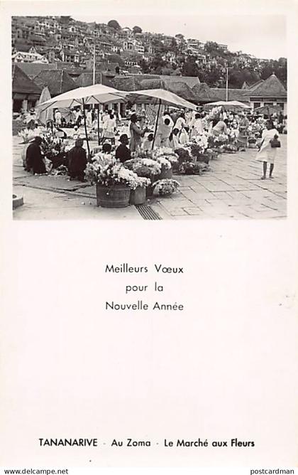 Madagascar - TANANARIVE - Le Zoma - Marché aux fleurs - Ed. Librairie de Madagascar
