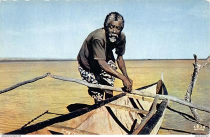 Madagascar - Vieux pêcheur Vezo (Sud de Madagascar) - Ed. Librairie de Madagascar - Cliché Soubise 111