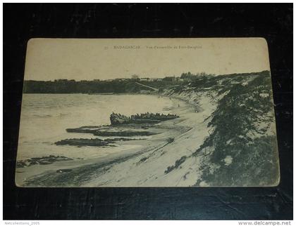 MADAGASCAR - VUE D'ENSEMBLE DE FORT-DAUPHIN - MADAGASCAR (R)