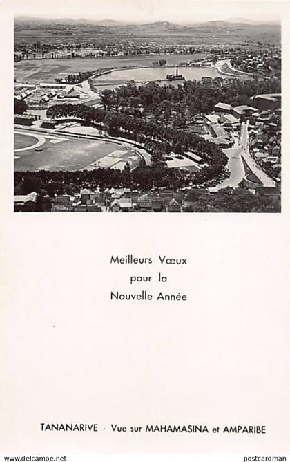 Madagascar - TANANARIVE - Vue sur Mahamasina et Amparibe - Ed. Librairie de Madagascar