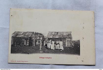 village indigène, Madagascar