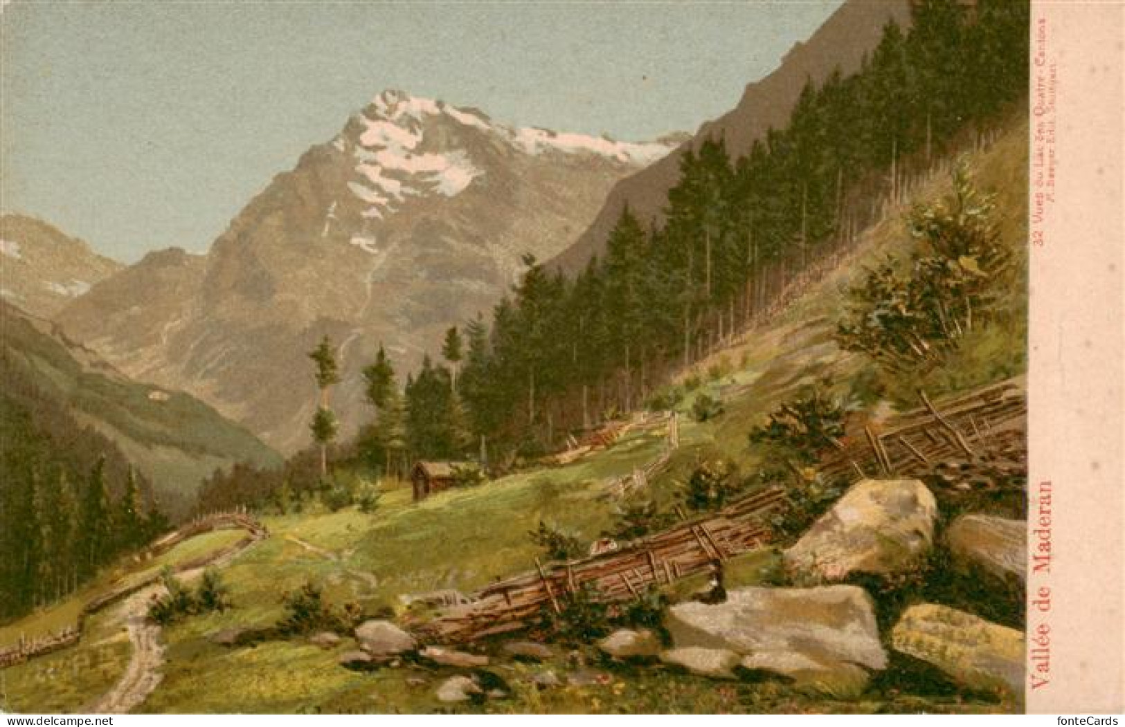 Maderan Maderanertal Maderanerthal Silenen UR Panorama Vallée de Maderan Alpes