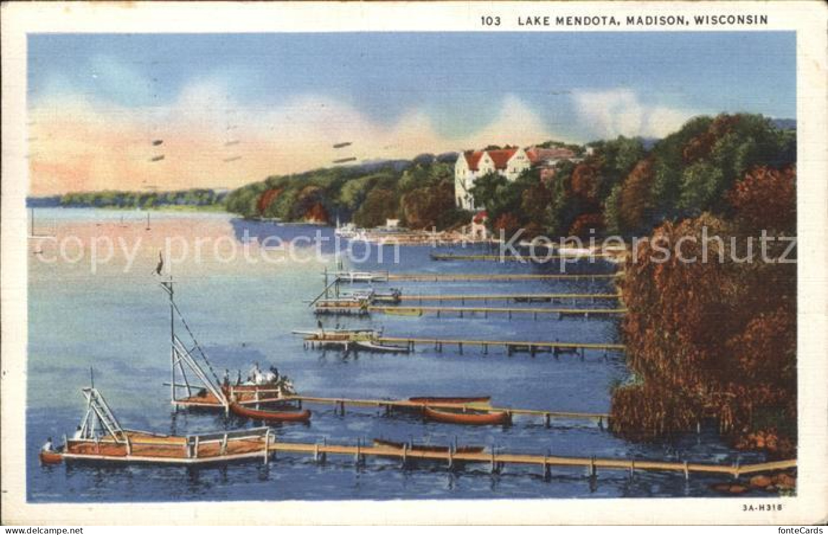 Madison Wisconsin Lake Mendota