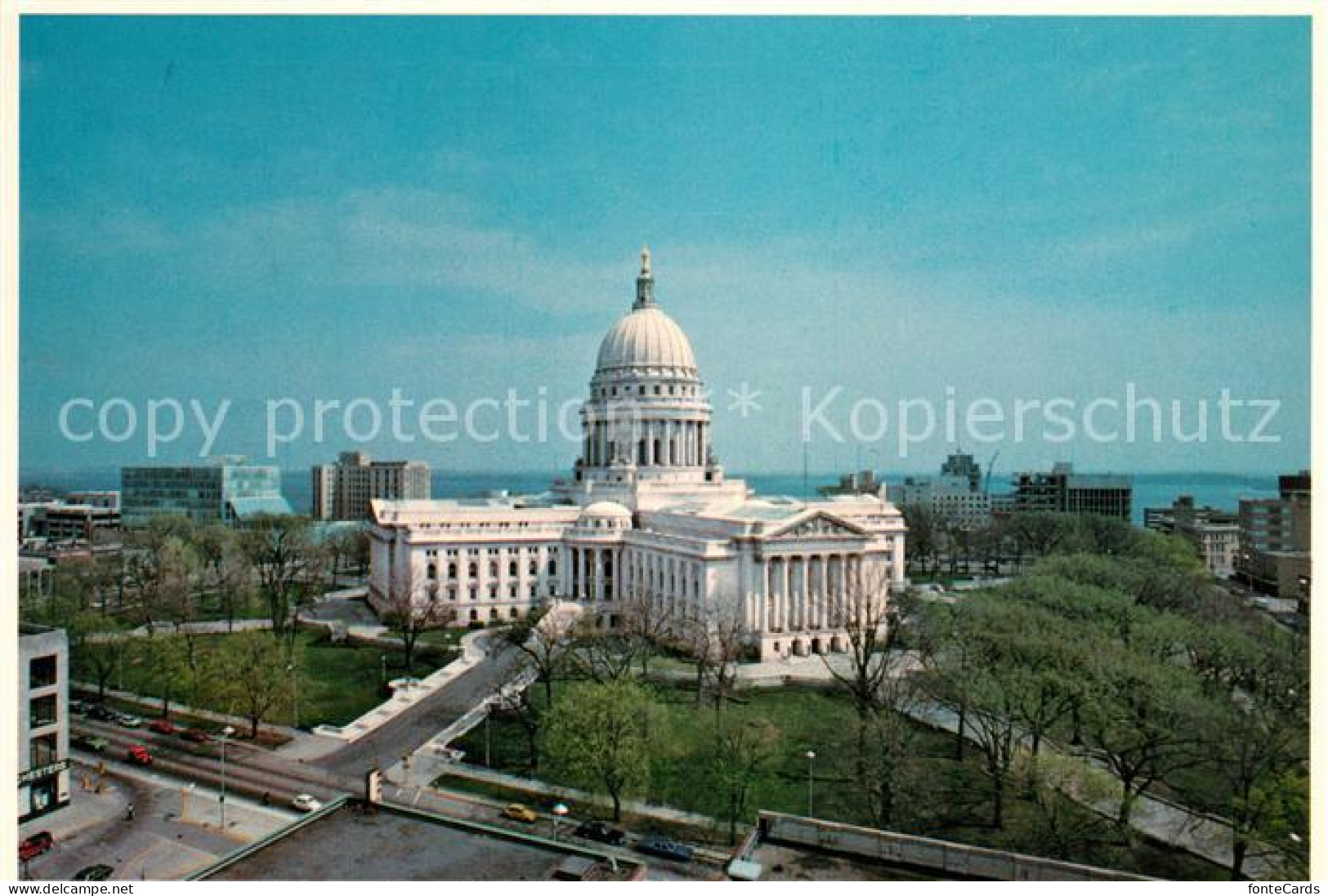Madison Wisconsin State Capitol Square