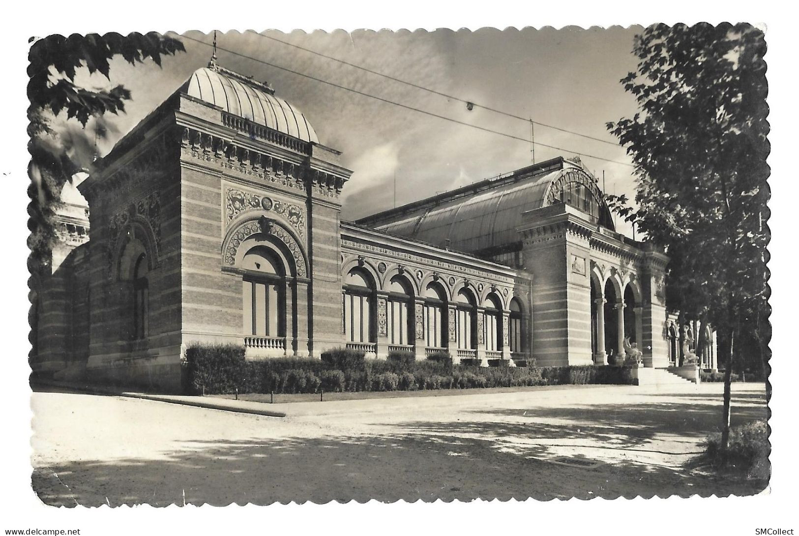 Madrid, parque del retiro, palacio de exposiciones (A4p48)