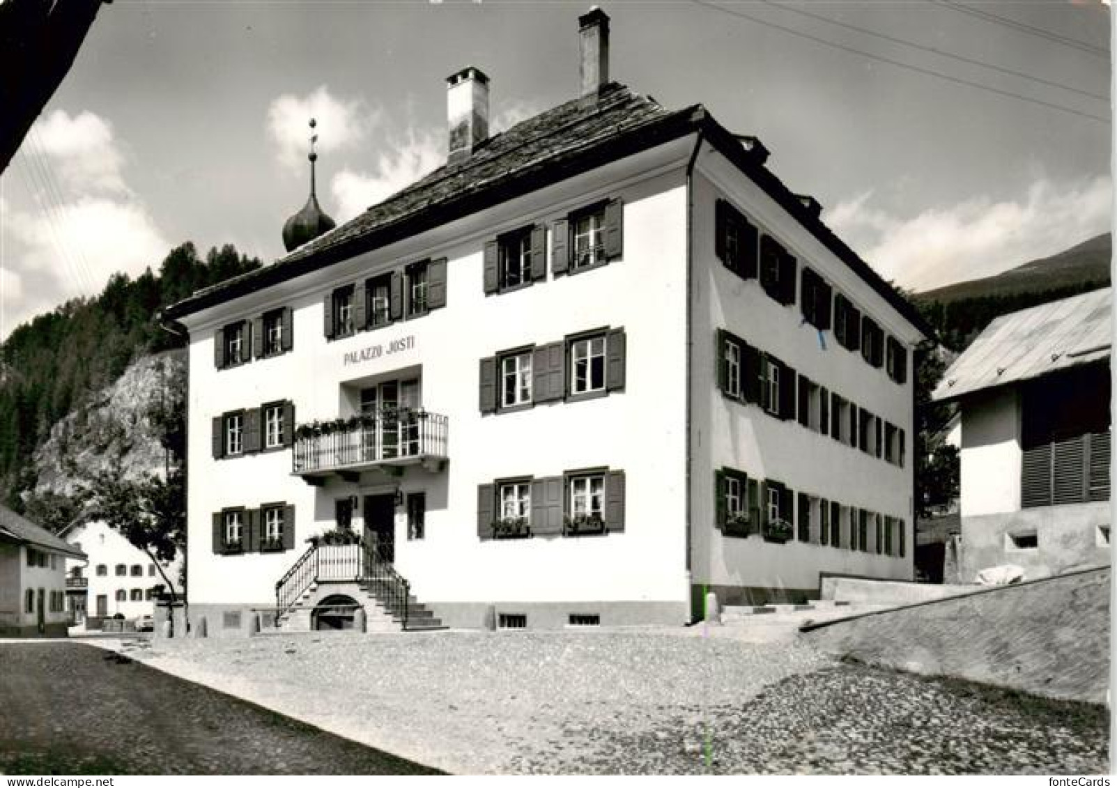 Madulain Madulein GR Schulheim Palazzo Josty