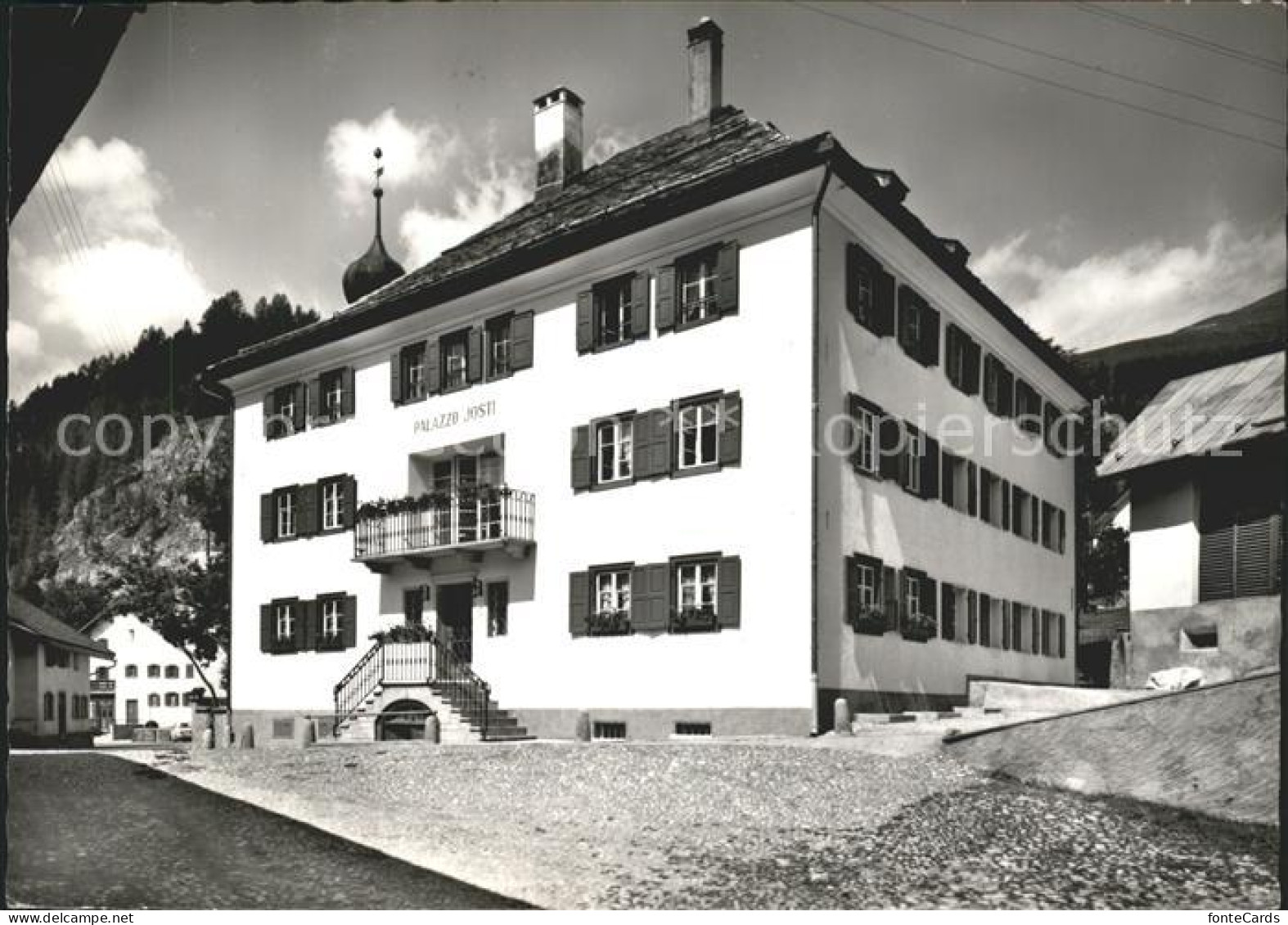 Madulain Schulheim Palazzo Josty