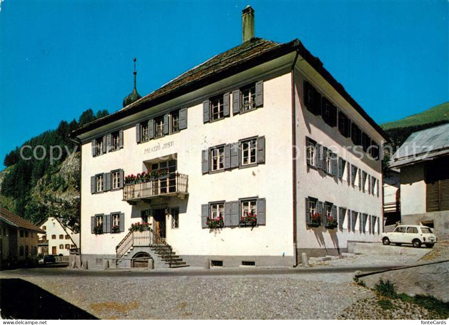 Madulain Schulheim Palazzo Josty