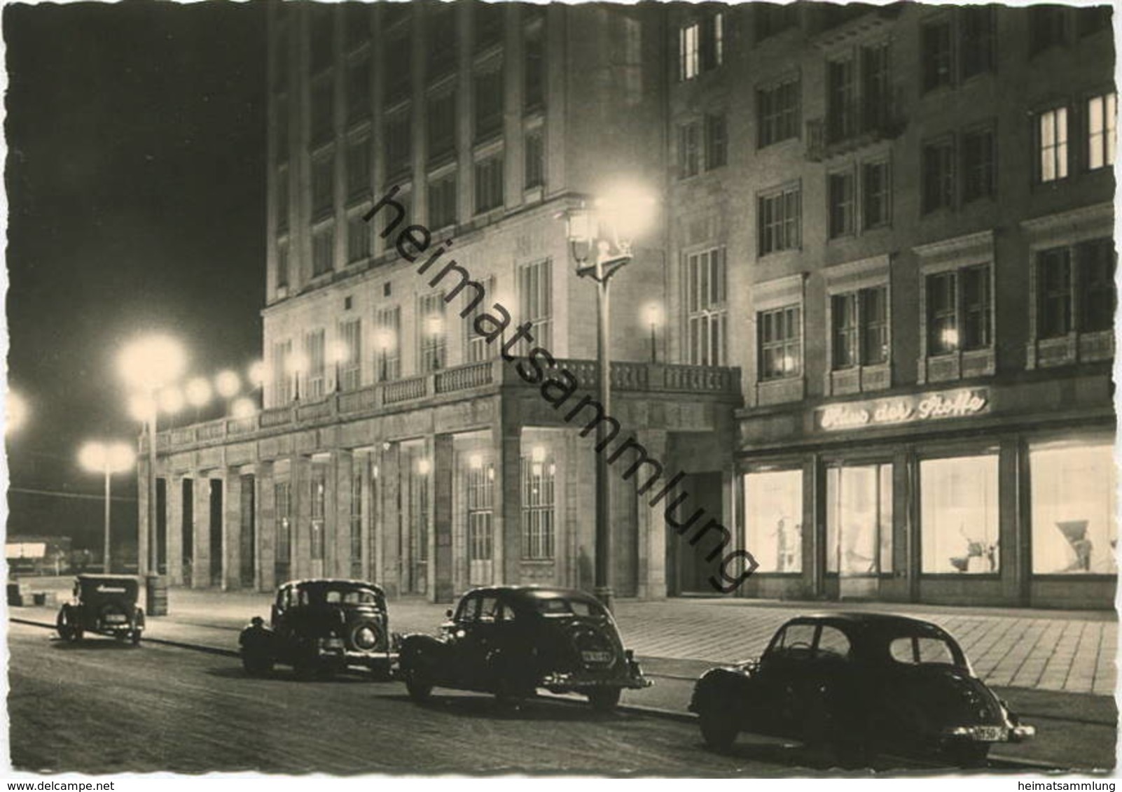 Magdeburg - Café Stadt Prag - Foto-AK Grossformat - Verlag Konsum FOKU Magdeburg