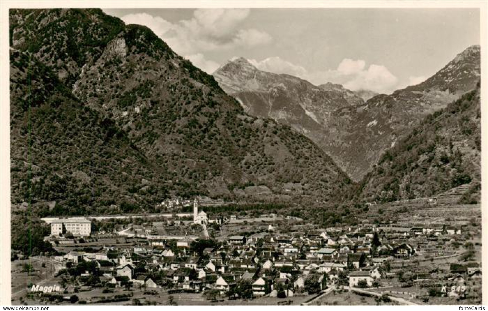 Maggia TI Panorama