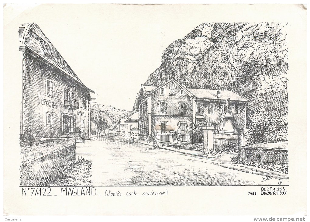 MAGLAND ILLUSTRATEUR YVES DUCOURTIOUX 74