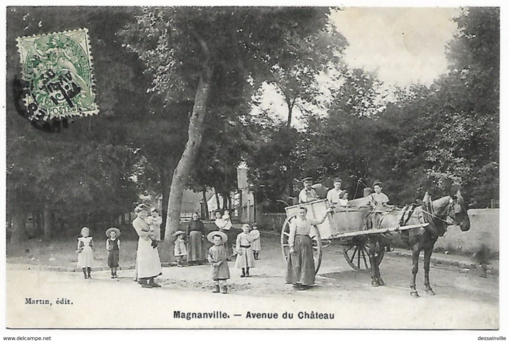 MAGNANVILLE - Avenue du Château