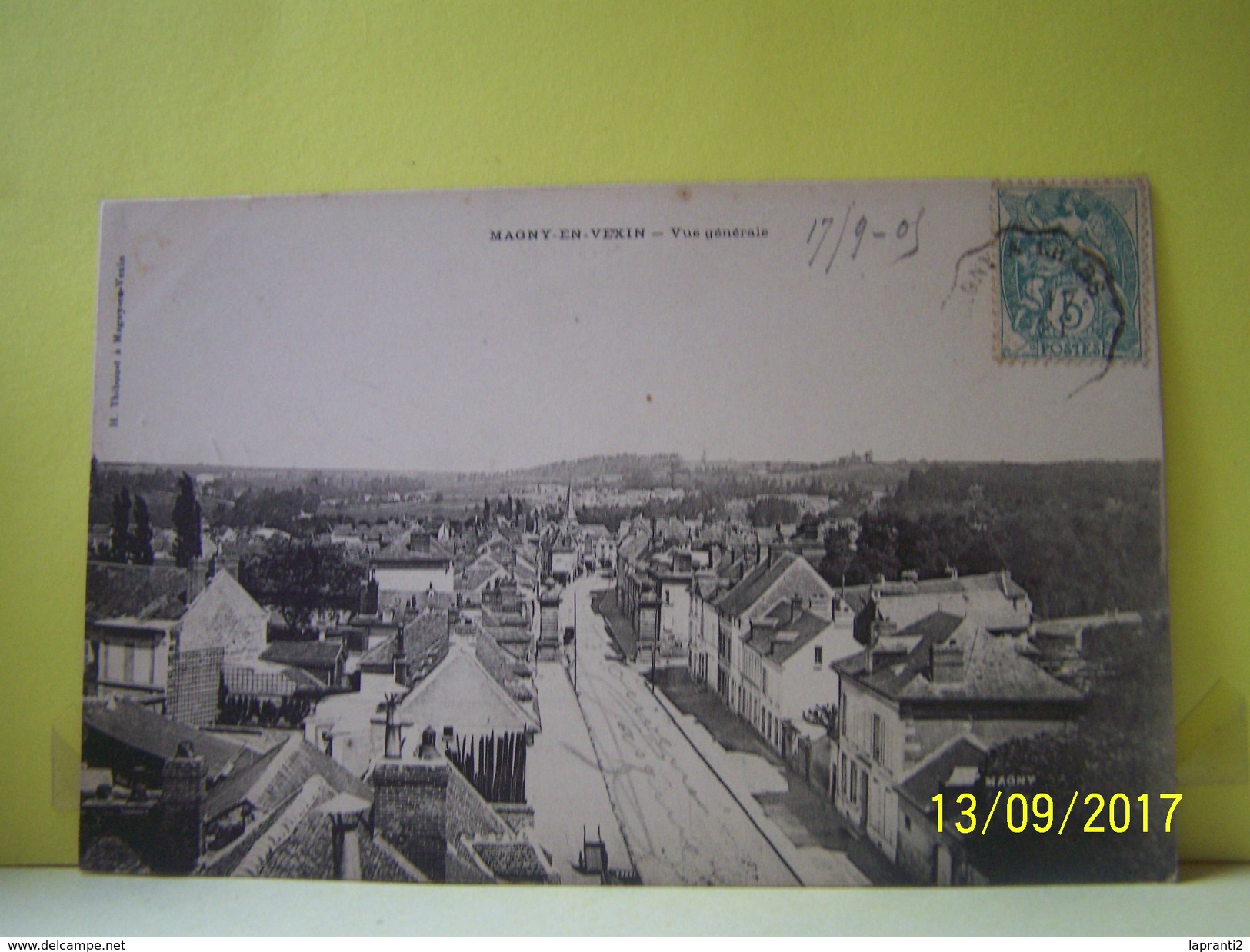 MAGNY-EN-VEXIN (VAL D'OISE) VUE GENERALE.