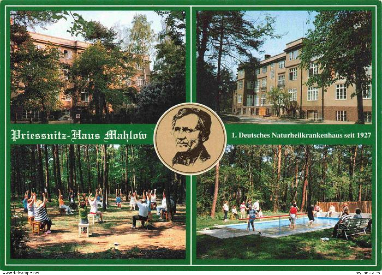 Mahlow Blankenfelde-Mahlow Priessnitz-Haus 1. Deutsches Naturheilkrankenhaus sei