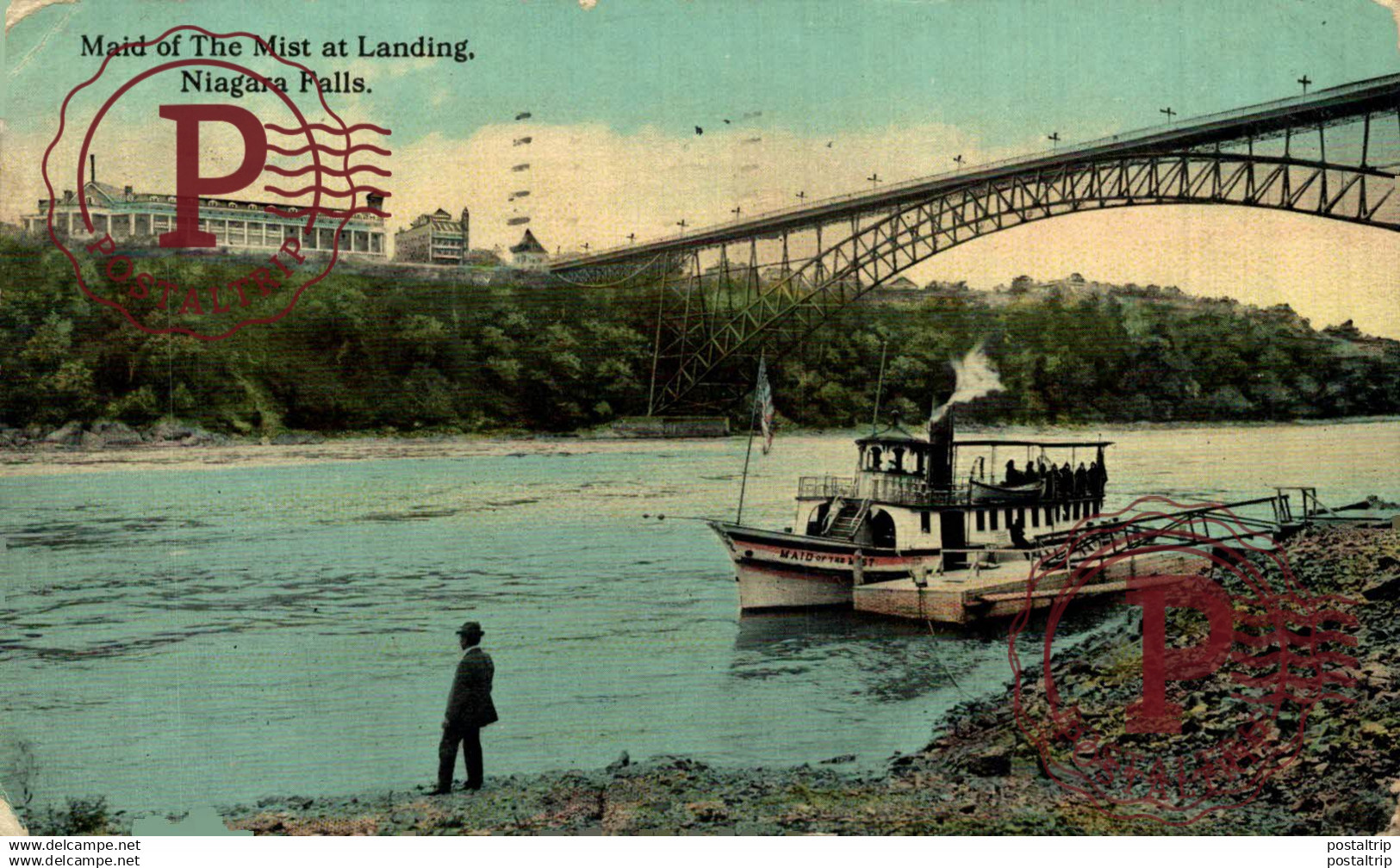 MAID OF THE  MIST AT LANDING NIAGARA FALLS  Quebec, Canada