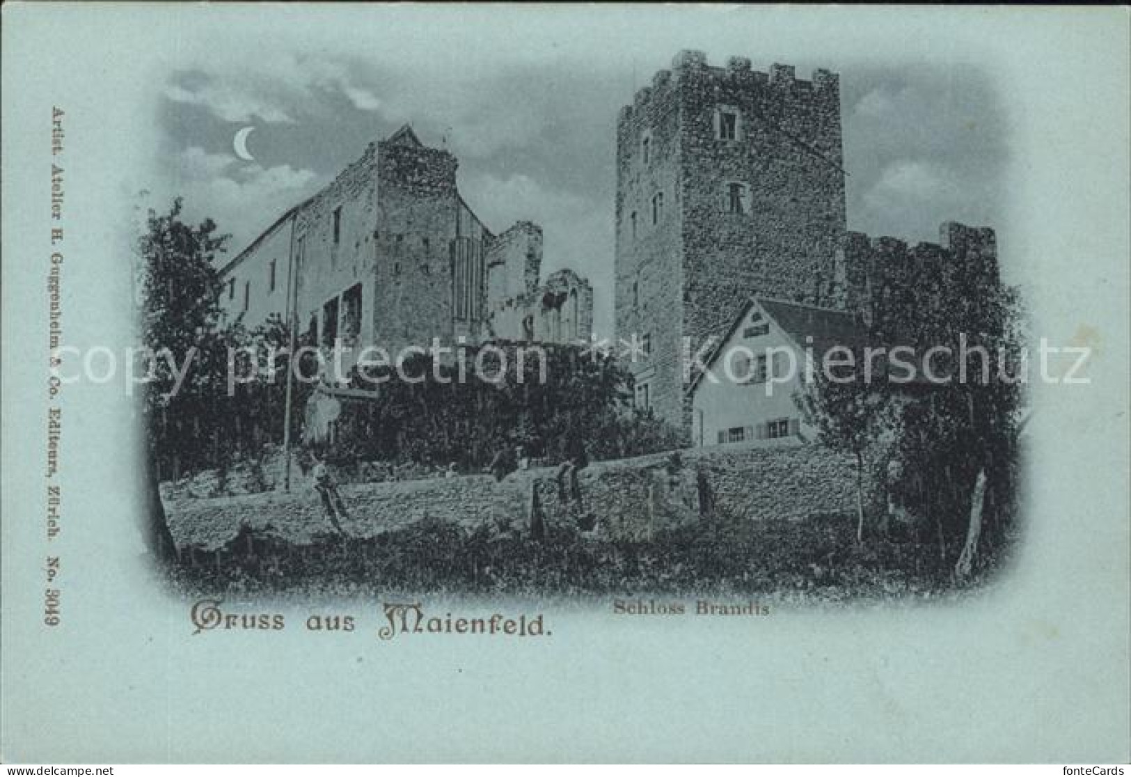 Maienfeld Schloss Brandis