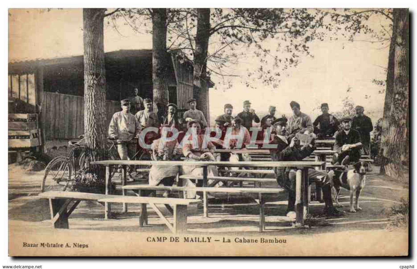 Mailly le Camp - La Cabane Bambou CPA