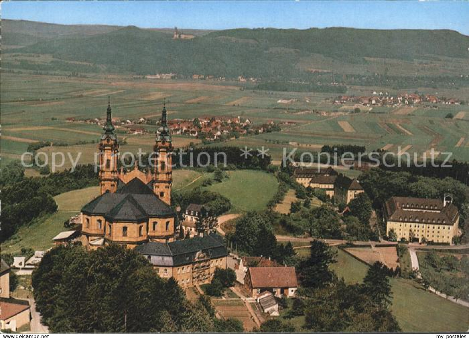 Maintal Basilika Vierzehnheiligen Fliegeraufnahme