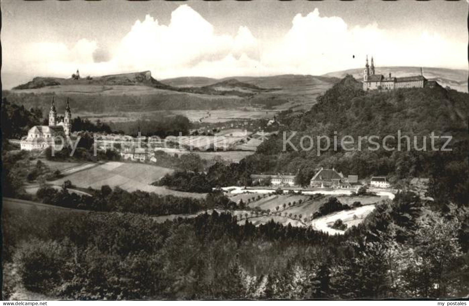 Maintal mit Vierzehnheiligen Staffelberg und Schloss Banz