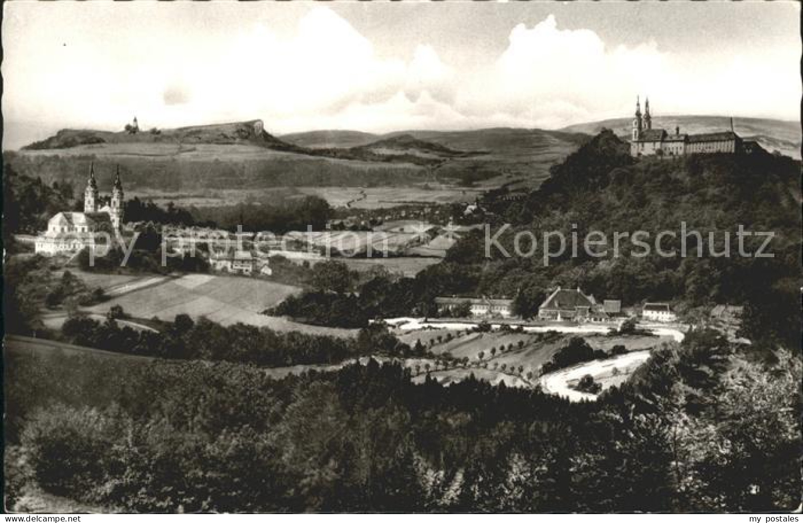 Maintal mit Vierzehnheiligen Staffelberg und Schloss Banz
