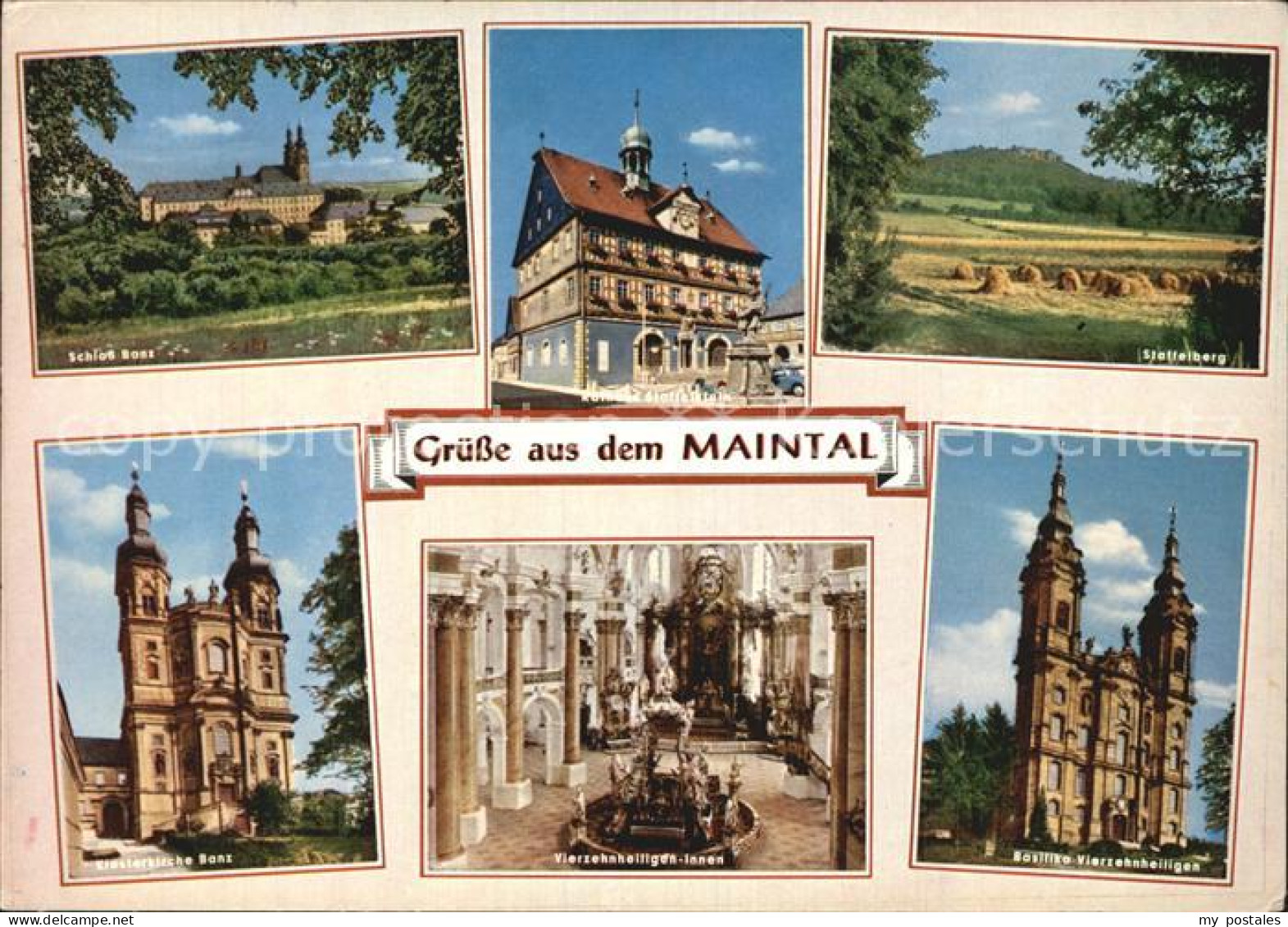 Maintal Schloss Banz Staffelberg Basilika Vierzehnheiligen