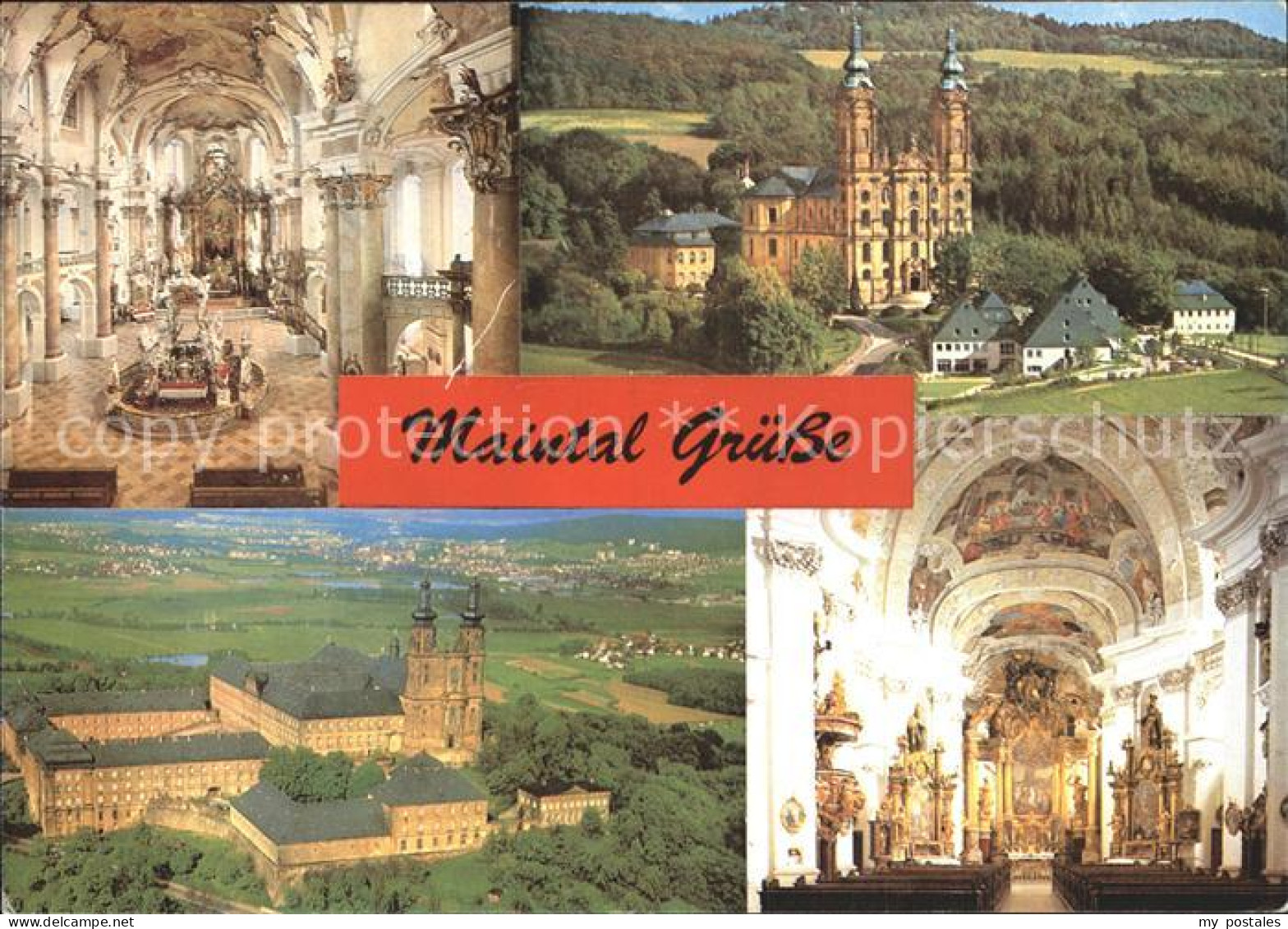 Maintal Vierzehnheiligen Basilika Schloss Banz Klosterkirche Innenansichten