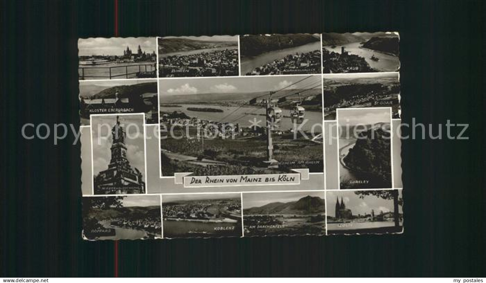 Mainz Rhein Der Rhein von Mainz bis Koeln