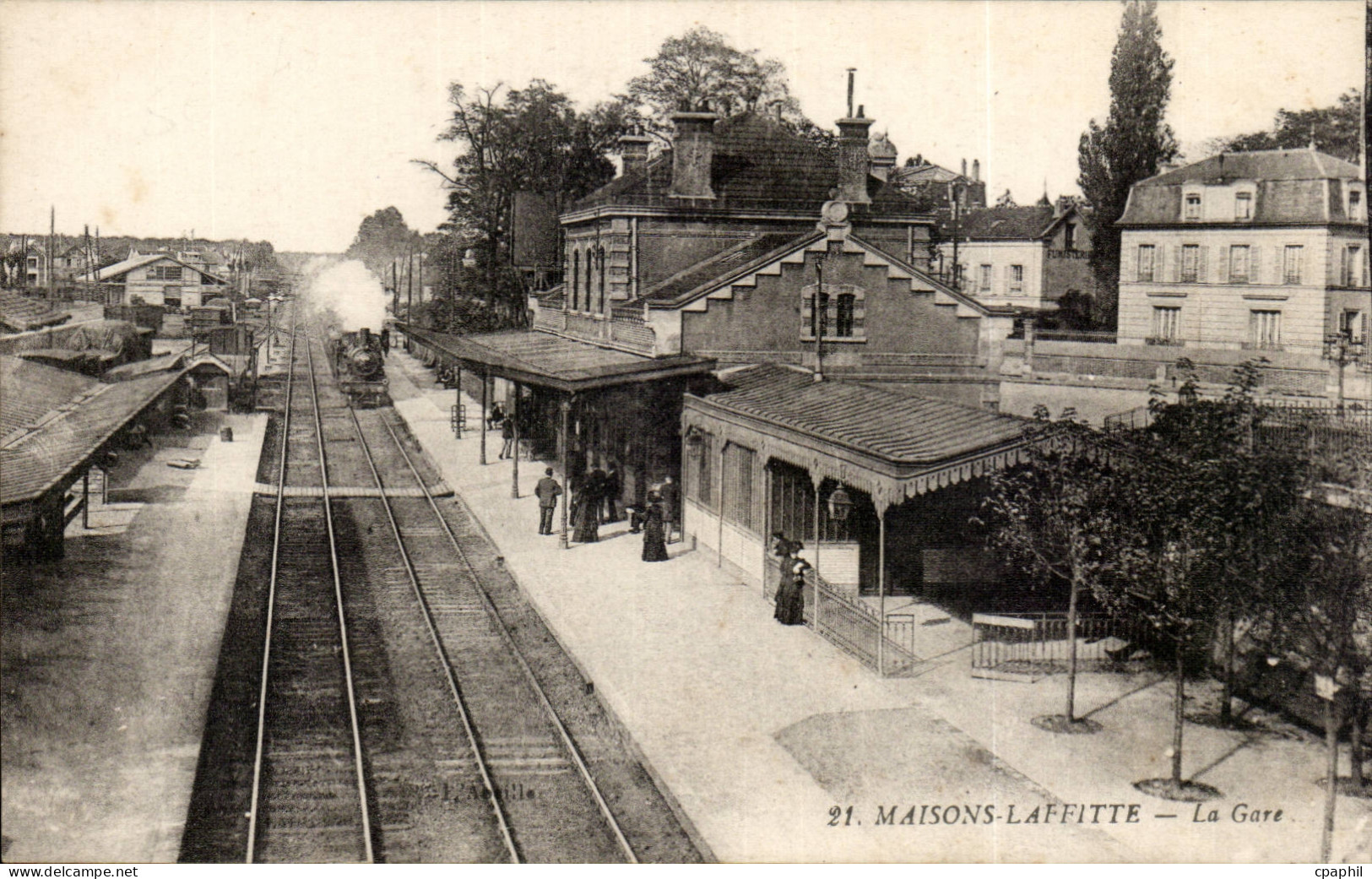 Maisons Laffitte CPA La gare (train)