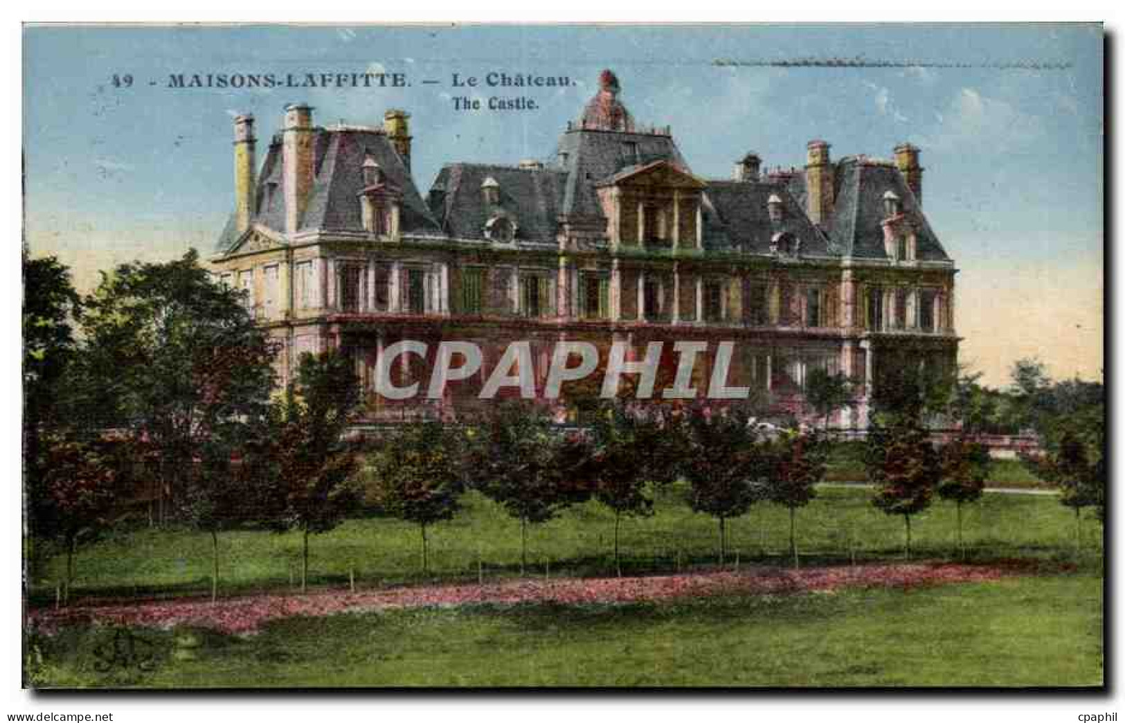 Maisons Laffitte - Le Chateau - CPA