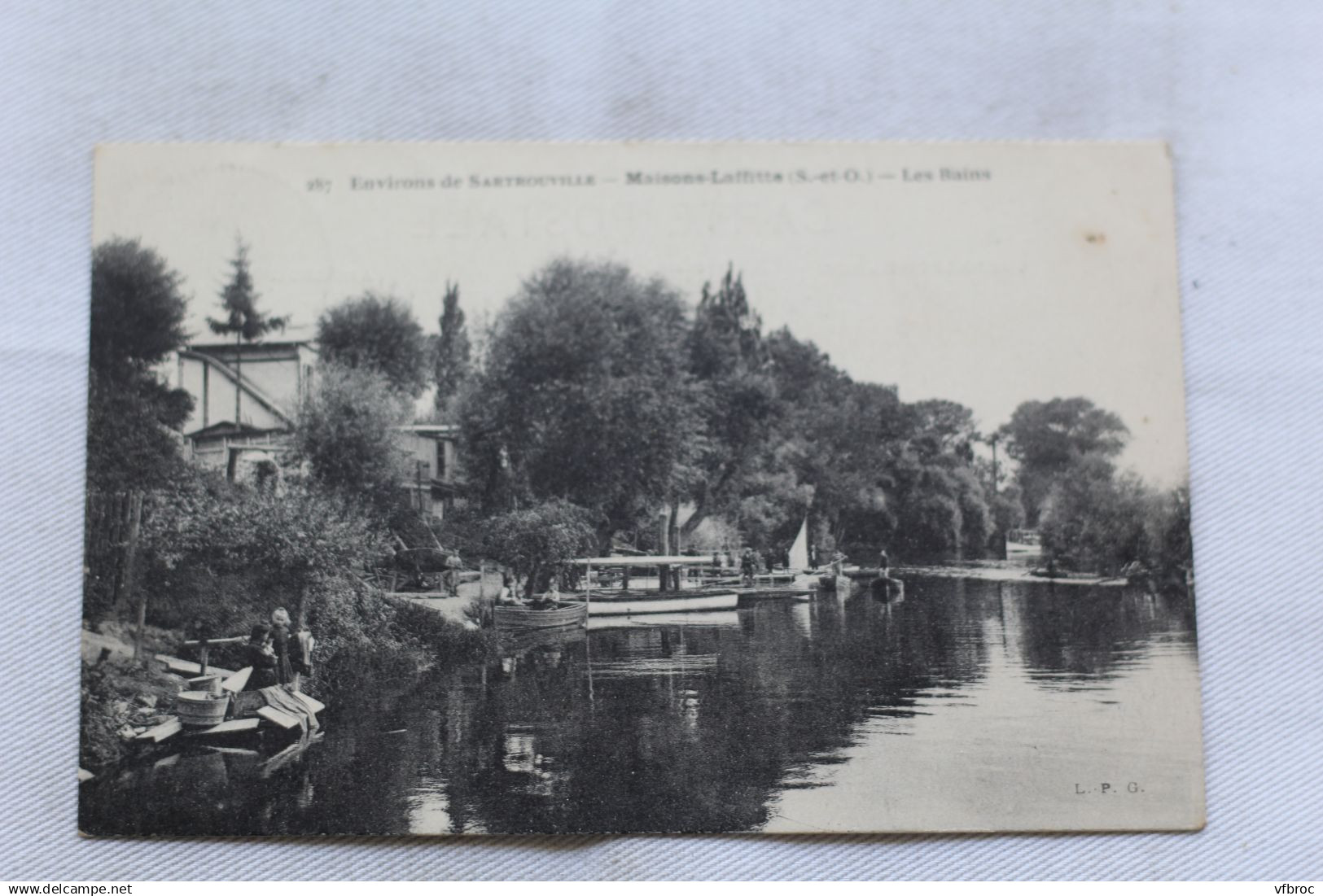 Maisons Laffitte, les bains, Yvelines 78