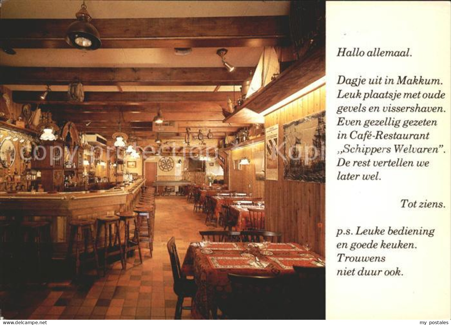 Makkum Restaurant Taveerne Schippers Welvaren