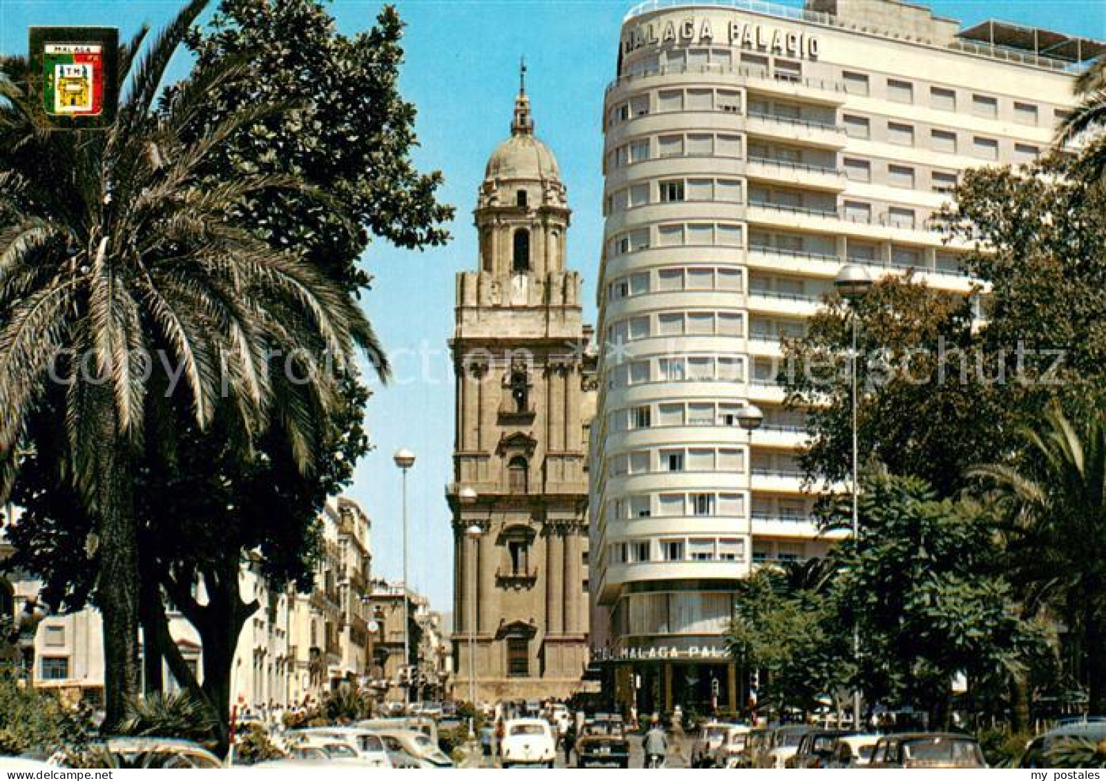 Malaga Andalucia Catedral y Hotel Málaga Palacio