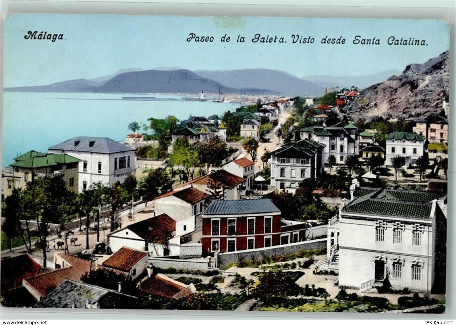 Malaga - Photochromie Purger & Co 5860 AK - 52230752