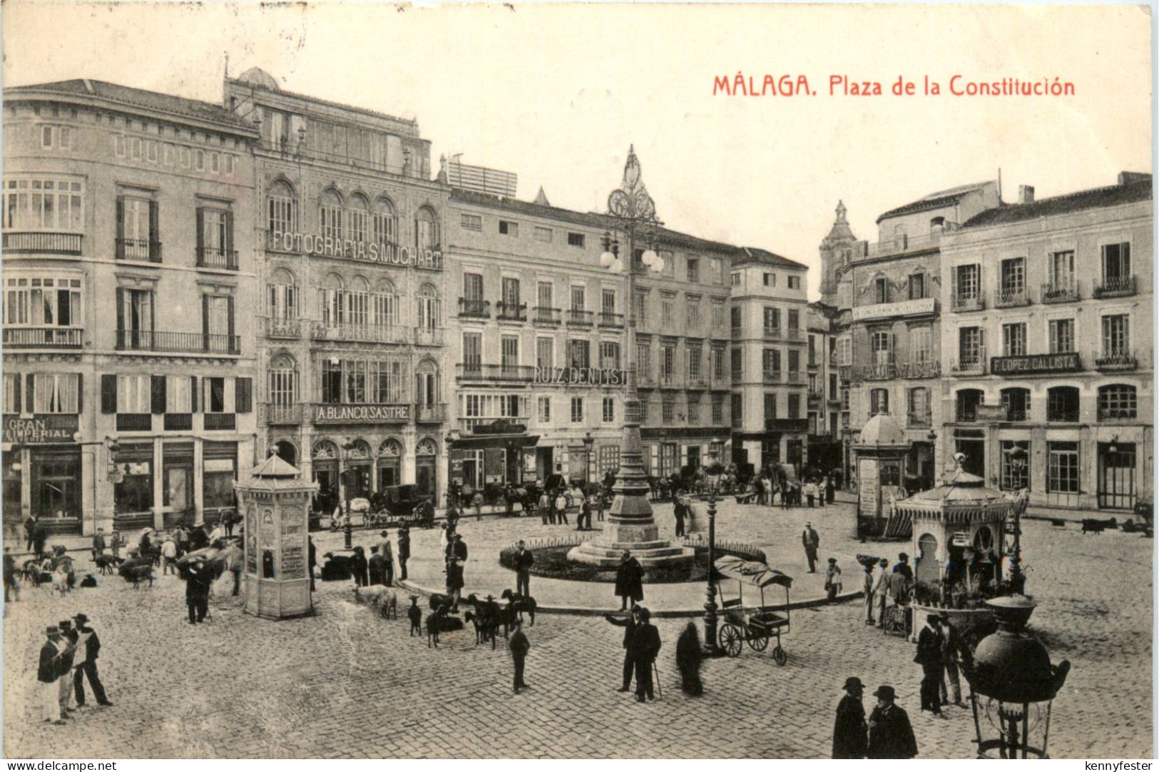 Malaga - Plaza de la Constitucion